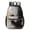 Grey and Gold, variant on Grey and Gold Marble Pattern 17" School Backpacks for Teens,Waterproof Oxford Fabric,S-Shape Padded Straps for School,Travel,Hiking,Camping