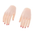 thumbnail image 4 of 5 Pares De Manos Femeninas Hugo 1/6 para Accesorio De 12 Pulgadas Rosado, 4 of 9