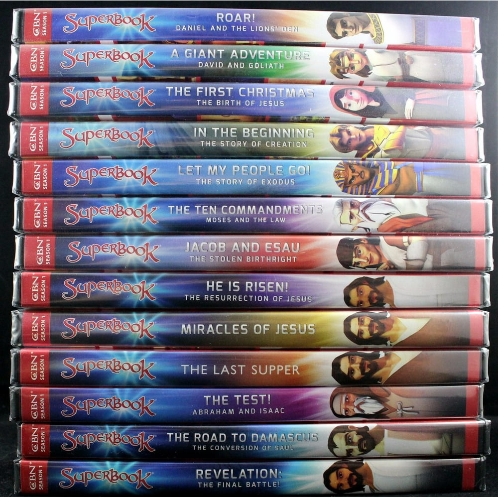 The Super Book Of Death Chapter 3 Superbook Animation Stories 13 DVD Set - Walmart.com - Walmart.com