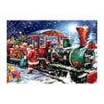 thumbnail image 1 of Tren de Navidad Wdftyju 5D bricolaje taladro diamante pintura decoración del hogar, 1 of 9