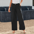 thumbnail image 4 of MLDRA Wide Leg Pants Women Dress Work Business Casual Palazzo Pants Slacks with Pockets 2026, 4 of 8