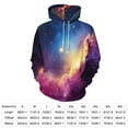 thumbnail image 2 of Galaxy Nebula Dream 3d Sweatshirts Hoodie Fashion Casual Personality Men's Women Street Hoodie Pullovers Long Sleeve Comfortable Top, 2 of 6