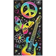 Amscan 0.5"H Neon Paper Treat Bags, 8 Pack