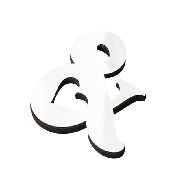 Agiferg Family Wall Decor Letter Signs,3D Acrylic Decorative Mirror Wall Stickers English Letters Home Family Combination Self-Adhesive DIY Mirror Wall Sticker
