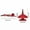 Red, variant on FX620 Remote Control Airplane Set, 2.4GHz RC Fighter Model Toys, SU-35 RC Glider EPP Body Aircraft Model, Set with 1pc Li-Po Battery, Light Strip,1 Set Landing Gear,Spare Propeller,USB Charger