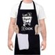 thumbnail image 1 of 26-27 Kitchen Apron for Men, Adjustable Waterproof Cooking Aprons BBQ Apron with Pockets Party Gift Idea(70cm x 80cm), 1 of 5
