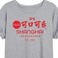 thumbnail image 3 of Coca-Cola - EST. 1886 - Shanghai - Juniors Ideal Flowy Muscle T-Shirt, 3 of 5