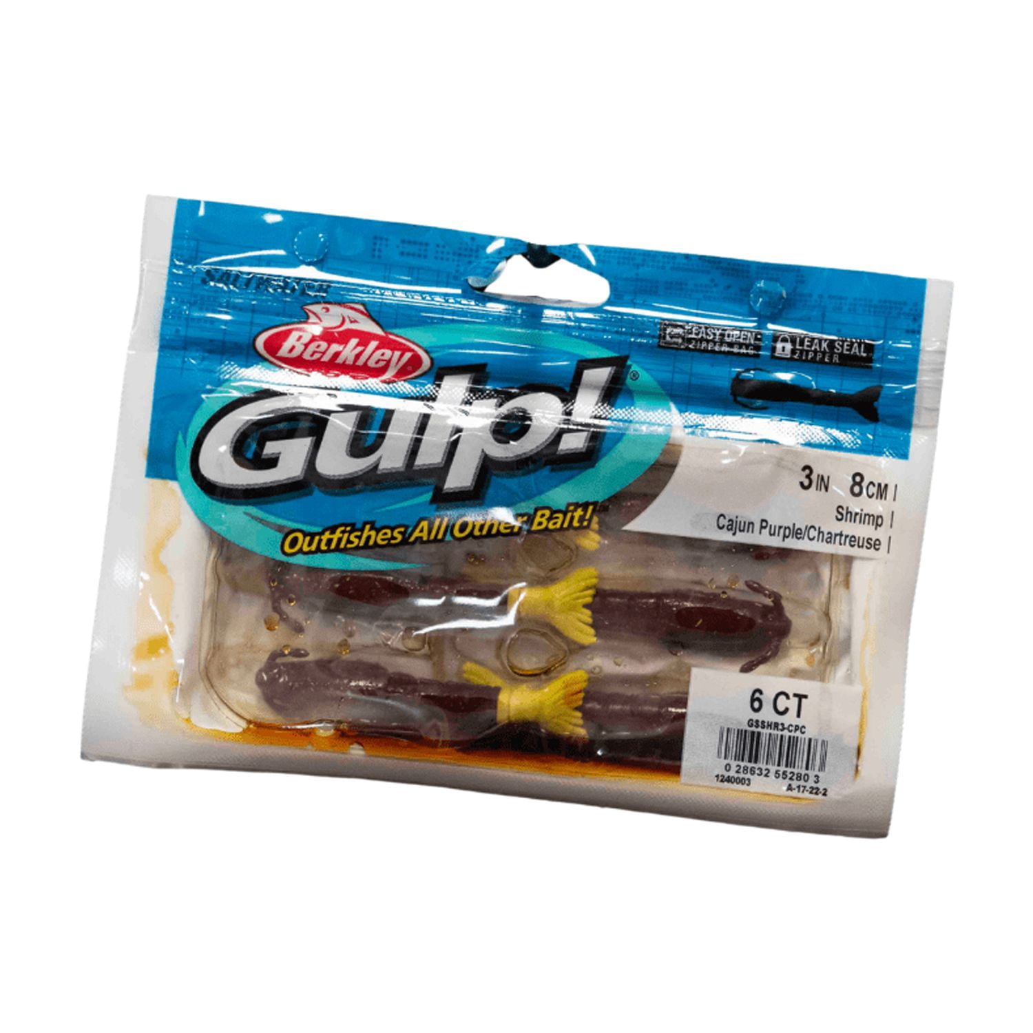(2 pack) Berkley Gulp! Saltwater Shrimp Soft Bait