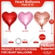 thumbnail image 2 of Globos LHOAVWE en forma de corazón de 18 pulgadas, paquete de 12 para San Valentín, 2 of 7