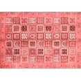 thumbnail image 1 of Ahgly Company Indoor Rectangle Abstract Red Modern Area Rugs, 3' x 5', 1 of 4