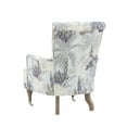 thumbnail image 6 of Linon Junnell Upholstered Arm Chair, Green Leaf, 6 of 7