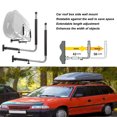 thumbnail image 4 of Car Roof Box Side Wall Mount, Foldable 50KG Strong Support Kayak Storage Rack Telescopic Precise  For Surfboard, 4 of 8