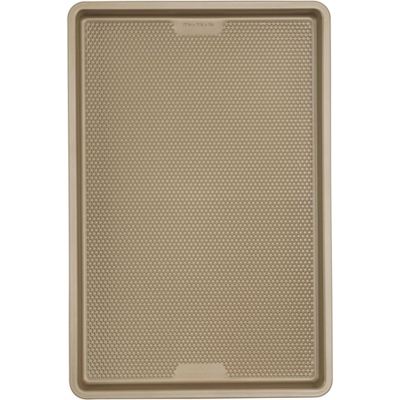 BestBake Nonstick Textured Carbon Steel Cookie Sheet, 11" x 17", Large Baking Sheet, Even Heating, Scratch-Resistant, Non-, Durable, Ideal for Baking and Sheet Pan Dinners