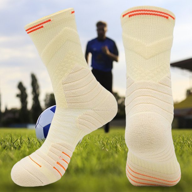 Calcetines transpirables con cojín para hombre, calcetines de baloncesto de invierno, suaves para adultos y jóvenes