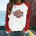 thumbnail image 3 of Xihbxyly Valentines Day Sweatshirt for Women, Women's Valentines Day Long Sleeve Tops Love Heart Print Casual Shirts Tops Blouse, 3 of 4