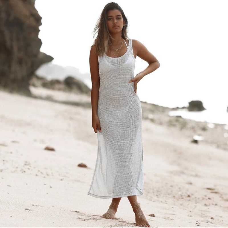 Woman Summer Beach Dress Swim Cover-up 