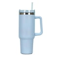 thumbnail image 1 of 40 oz Tumbler with Handle and Straw Stainless Steel Tumbler with Lid, Reusable vacuums Insulated Cup for Water Iced Tea Coffee, 1 of 5