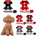 thumbnail image 2 of Arnés y correa para chihuahua, conjunto para perros pequeños, medianos y gatos, lazo para el pecho, arnés para cachorros, chaleco, correa de plomo para Yorkshire, accesorios para mascotas, 2 of 4