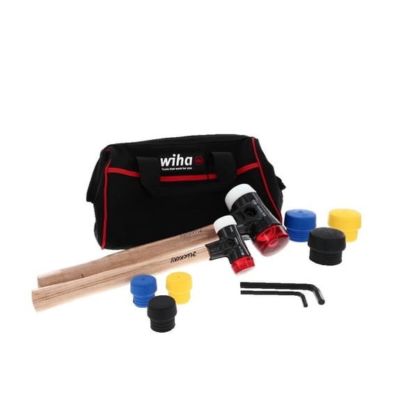 Wiha Split Head Mallet 14Pc Set In Tool Bag