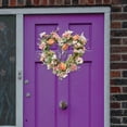 thumbnail image 4 of Guirnalda artificial, guirnalda artificial, coronas de verano, coronas de simulación para puerta delantera, ventana, decoración de oficina, jardín, Estilo B, 4 of 6