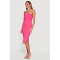 thumbnail image 2 of Women's Shelf Bra Tube Midi Dress, 2 of 3
