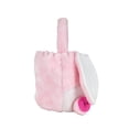 thumbnail image 4 of Personalized Pink Fuzzy Easter Bunny Basket With Initial, 4 of 4