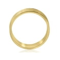 thumbnail image 2 of Mens 14K Yellow Gold Brushed Comfort Fit Wedding Band 6MM Wide, 2 of 2