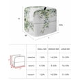 thumbnail image 6 of Summer Eucalyptus Leaves Stand Mixer Dust Cover with Storage Pocket & Handles, Pastoral Rustic Botanical Fits All Tilt Head & Bowl Lift Kitchen Appliance Cover Organizer Bag Accessories, 6-8 Quart, 6 of 6