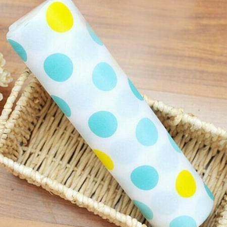 Non Adhesive Shelf Paper Beautiful Dot Pattern Drawer Storage