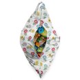 thumbnail image 3 of Floral Lounger Chair Bag, Abstract Illustration of Pointy Petals Leaves Repetitive Spring Elements Pattern, High Capacity Storage with Handle Container, Lounger Size, Multicolor, by Ambesonne, 3 of 5