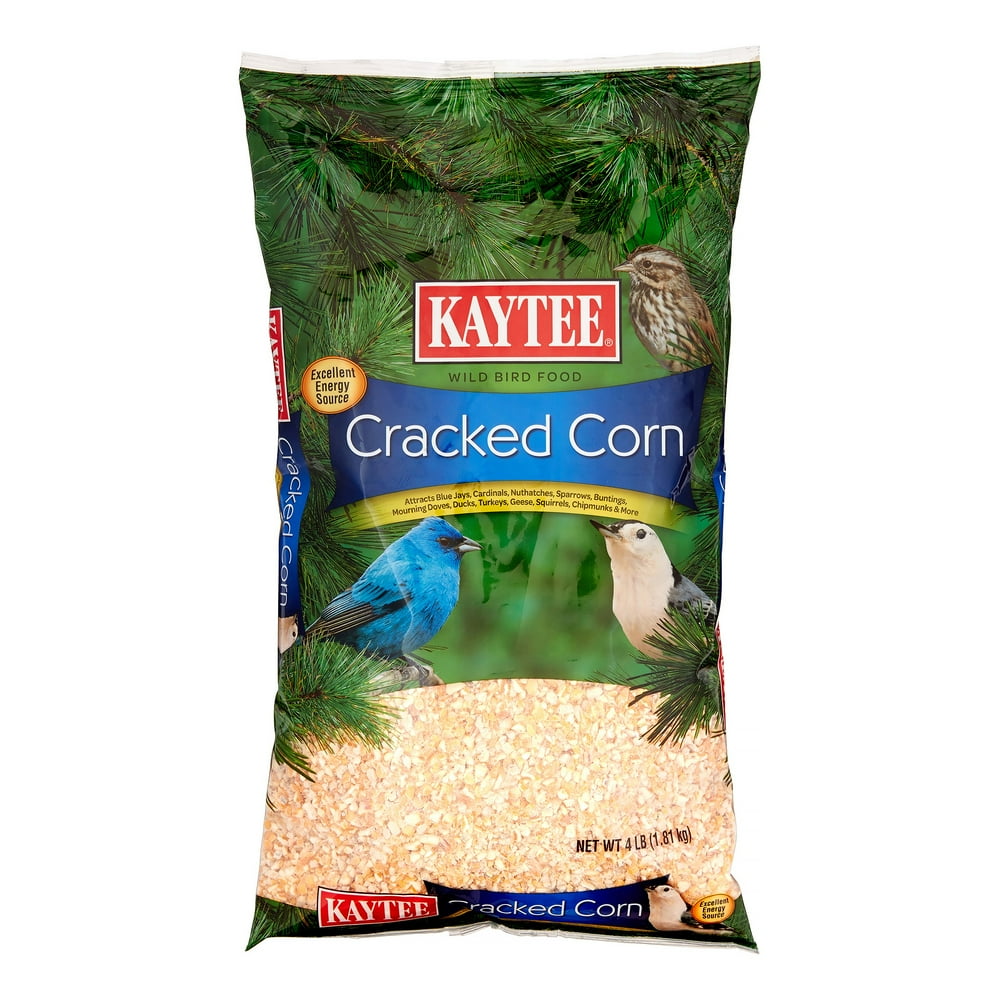 Kaytee Cracked Corn Bird Food, 4 Lb
