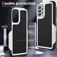 thumbnail image 4 of Funda para Samsung A73 5g, doble capa de protección, a prueba de golpes, protección para pantalla y cámara., 4 of 5