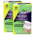 thumbnail image 2 of Always Discreet Incontinence & Postpartum Incontinence Underwear for Women, Small/Medium, Maximum Protection, Disposable, 32 count (Pack of 2) (Packaging may vary), 2 of 5