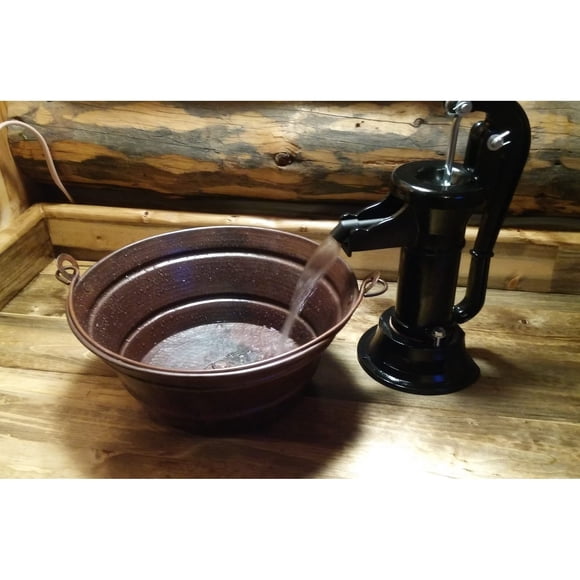SimplyCopper Seau Rond en Cuivre 15 Pouces" pour Évier