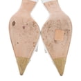 thumbnail image 5 of Dior Women's White Kitten Heel Mules, 5 of 5