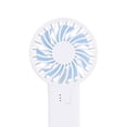 thumbnail image 1 of Ventilador deportivo de mano Ventilador pequeño con carga USB para acampar Senderismo Pesca (Blanco), 1 of 2