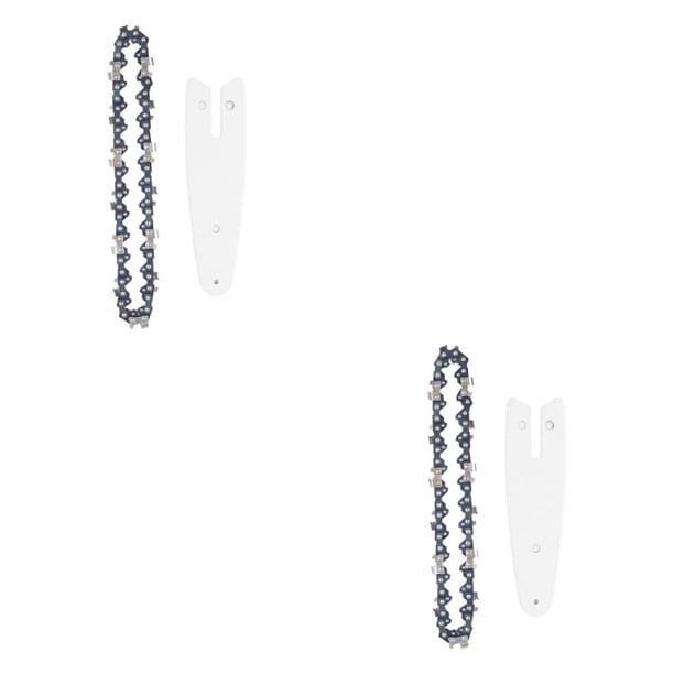 Juego de 2 piezas de miniherramientas de cadenas y guías afiladas de mano Kenally Metal 4 pulgadas 2piezas