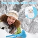 thumbnail image 3 of Herramienta Molde Arena en Forma Muñeco Nieve Fabricación Rápida Y Divertida para Playa Invierno () Azul, 3 of 9