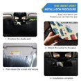 thumbnail image 2 of Cartoon Vehicle Car Windshield Sun Shade Foldable Car Front Window Visor Heat and UV Protection 57x31.5, 2 of 8
