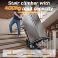 thumbnail image 4 of Esheno Electric Hand Truck 900 LBS Capacity Stair Climber 1200W Motor Rubber Tracks for Moving Stair Transport Warehouse, 4 of 9
