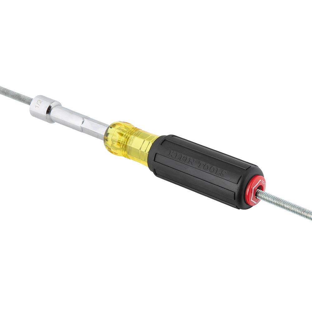 Klein Tools Color-Coded Magnetic Hollow-Shaft Heavy-Duty Nut Driver Set, 6 Pieces