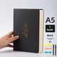 thumbnail image 3 of Cuaderno de cuero suave súper grueso A5, alta estética, simple, versión coreana, diario, libro de cuenta de mano, diario de aprendizaje, 3 of 5