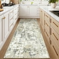 thumbnail image 4 of WIPONKEN Runner Rug 2x6 Non-Slip Rubber Backing, Modern Abstract Soft Low-Pile Design for Hallways and Kitchens, 4 of 5