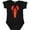 AB-Black, variant on Lobster Cute Ocean Creature Boys or Girls Baby Bodysuit