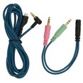 thumbnail image 3 of Cable de repuesto para auriculares, cable para auriculares, conector acodado, cable para auriculares, cable para auriculares construido para durar, 3 of 8