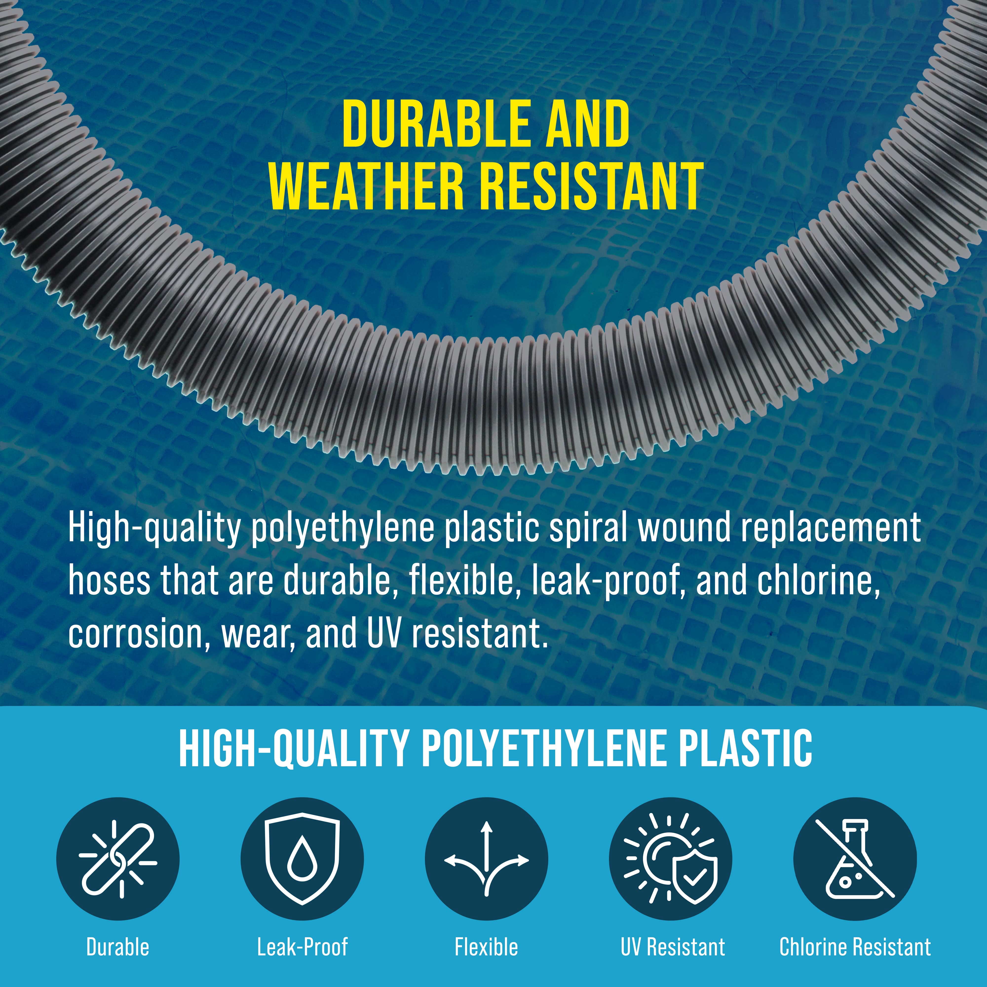 U.S. Pool Supply Pool Hose Replacement Kit - Thumbnail 4