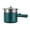 Green, variant on Ybomd,Electric Hot Pot,Non Stick Multi Purpose Pot,Multifunctional Electric Hot Pot, Temperature Adjustable, with Steamer Layer, Perfect for Home Simmering and Boiling