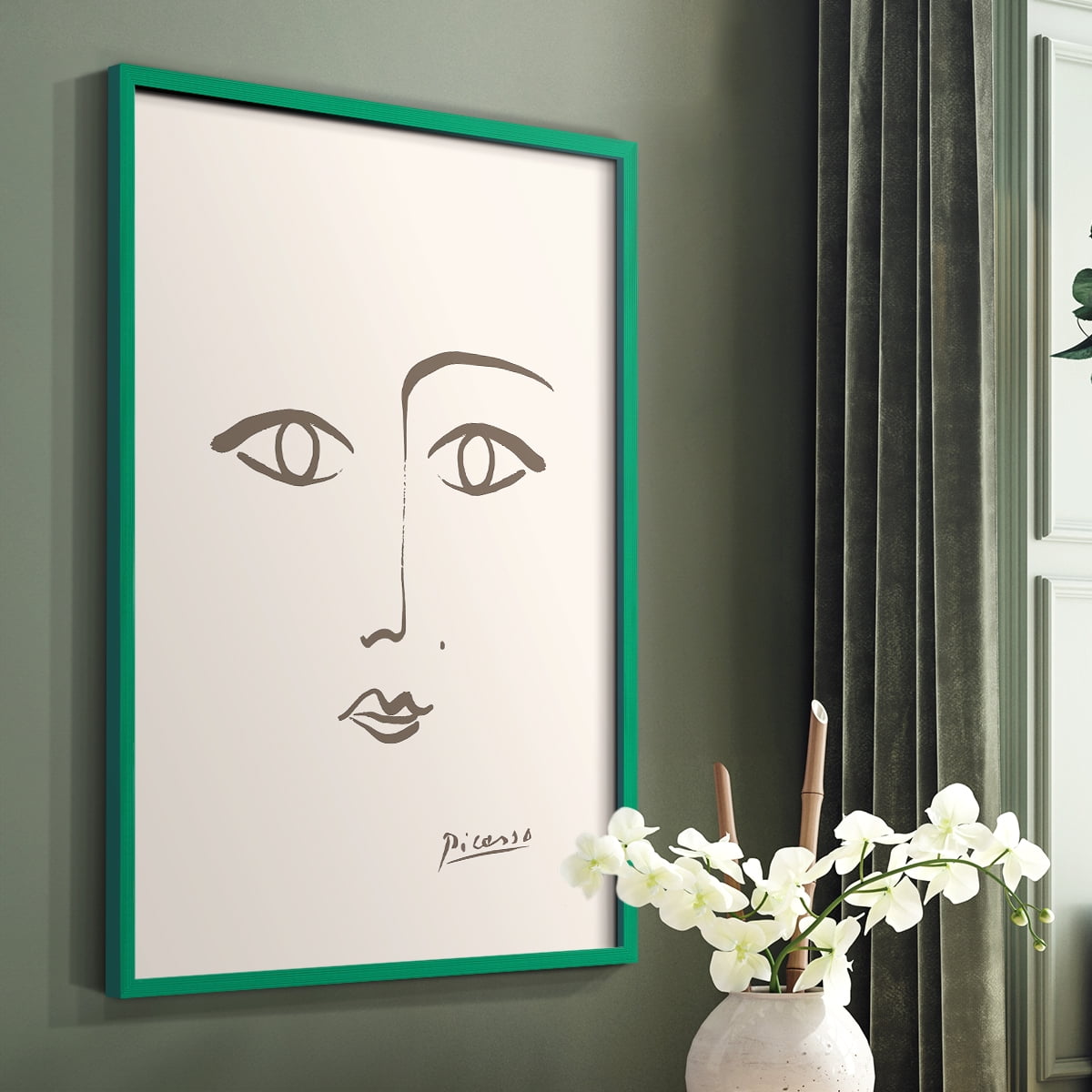 Matisse CCXXII in Solid Wood 11 x 14 Framed Print