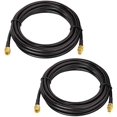 thumbnail image 1 of 5M 16ft Cable RP-SMA RG58 Coaxial Extension Cable Male to Female Connector for Wireless LAN Router Bridge & Other, 1 of 2