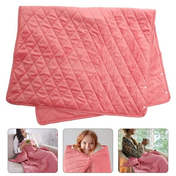 CIMAXIC 1Pcs Electric Warm Blanket Rectangular Shape Quick Heat For Home Use Girls